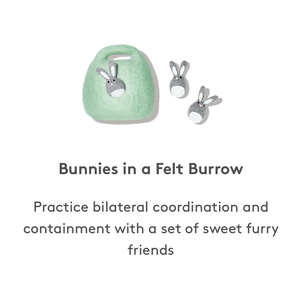 Lovevery - Bunny Burrow (The Babbler Play Kit)